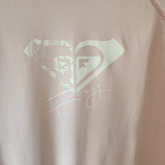 Roxy Pink Long-Sleeve Rash Guard (Size 16) - Picture 2 of 7